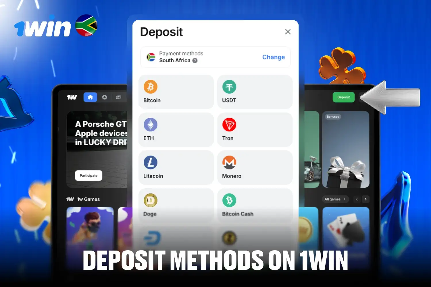 1win deposit and withdrawal